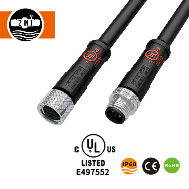 Konektor Kabel M12 UL Waterproof